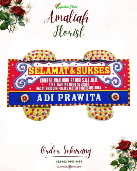Papan Bunga Ucapan Selamat Purwokerto Lor