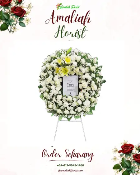 Krans Bunga Duka Purwokerto Lor